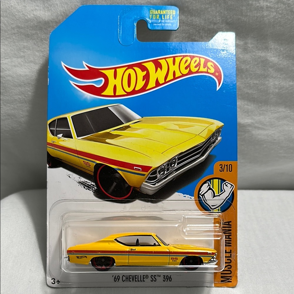 Hot Wheels '69 Chevelle SS 396 Yellow 263/365